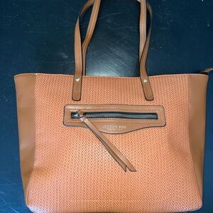 London Fog Tan Tote Bag